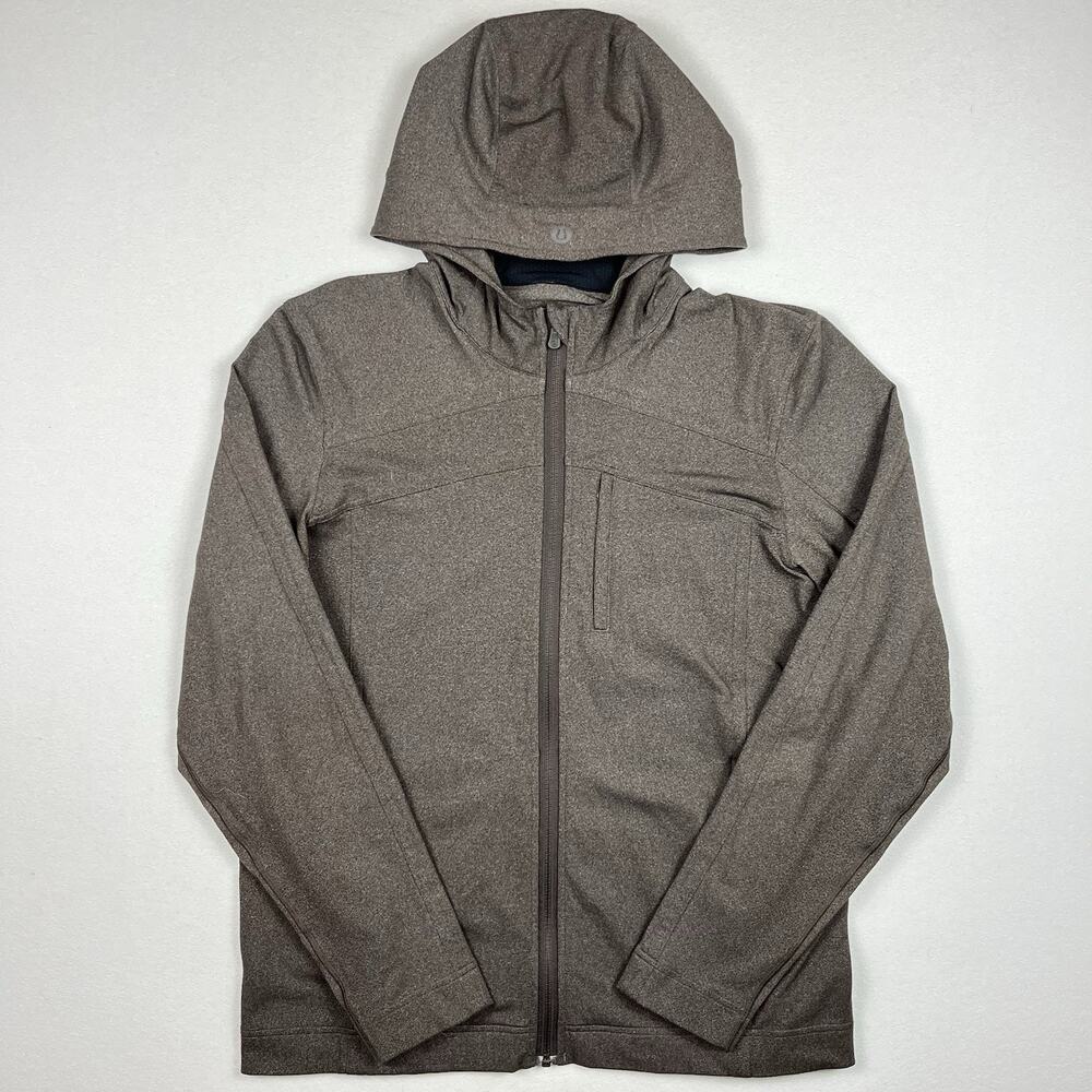lululemon Olive city sweat full zip hoodie Mens L